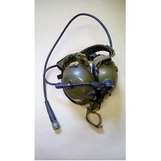 BOWMAN THALES CREWMANS HEADSET AND MICROPHONE ASSY TYPE RA180 1022